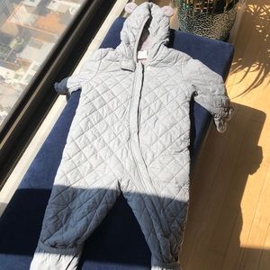 Grey Light weight snow suit